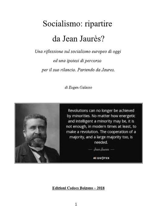 You are currently viewing Socialismo: ripartire da Jean Jaurès