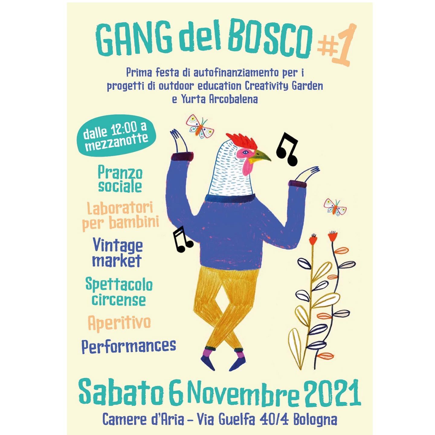 You are currently viewing Gang del Bosco: Prima festa di autofinanziamento per i progetti di outdoor education