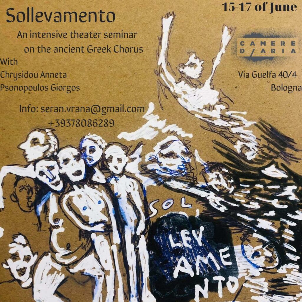 Sollevamento! Intensive theater Seminar on Ancient Greek Chorus