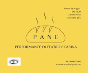 Read more about the article Performance di Teatro e Farina