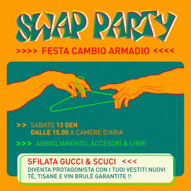 SWAP PARTY Post Natalizio
